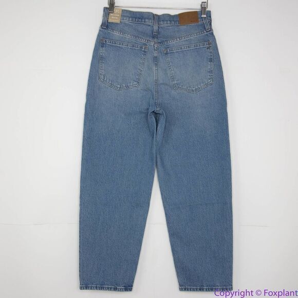 NEW Madewell USA-made Balloon Jeans in Whistler Wash, 27 - Picture 6 of 16